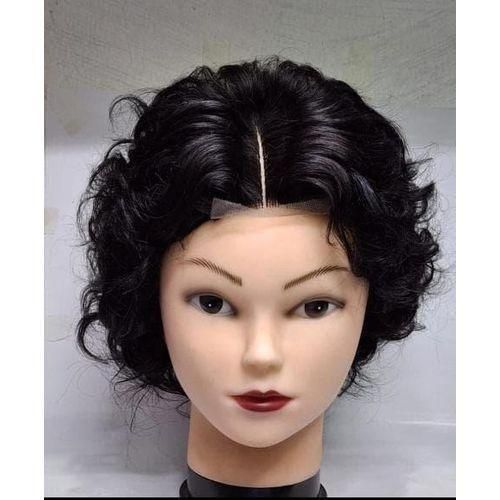 Human hair closure wig