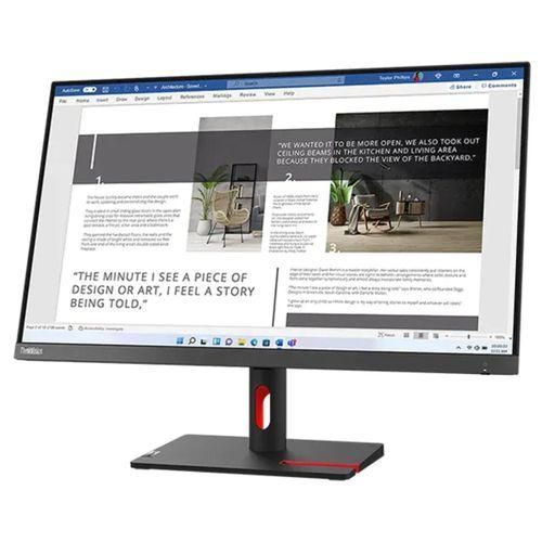 ThinkVision S27i-30 27 FHD Monitor, Raven Black Color