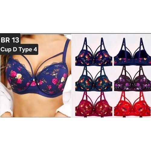 2PCS Strappy Strong BRAS FOR WOMEN....CUP D