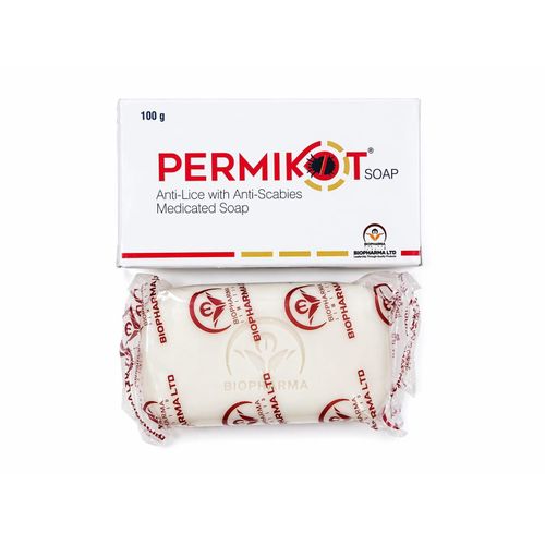 Permikot Anti-Lice with Anti-Scabies Medicated Soap