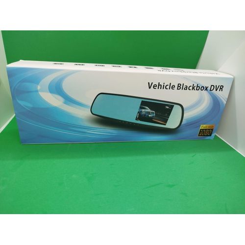 Vehicle Dash Cam With 1080p Recording – Full HD Blackbox DVR With Loop Recording & G-Sensor