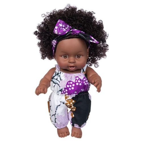 Big Size Black Doll African Girl Toy For Kids Fashion with cry sounds