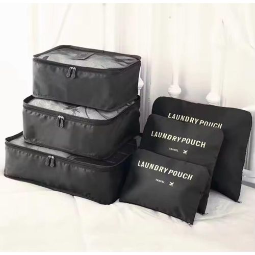 6pcs luggage travel organizers