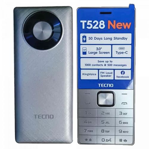 IT528 Dual SIM Feature Phone 28 Display 2500mAh Long-Lasting Battery FM Radio Torch Light Ideal Basic Mobile Phone for Calls SMS
