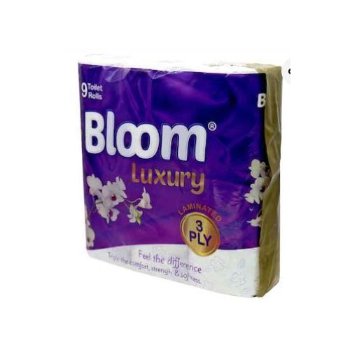 Luxury Toilet Roll 3 Ply 9 Pk