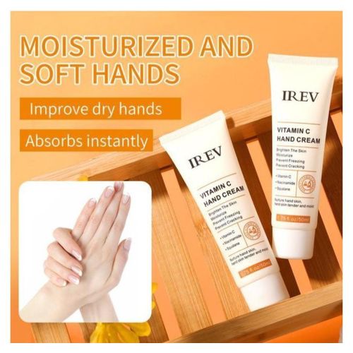 Vitamin C Hand Cream With Niacinamide ,Vitamin C ,Squalane For Moisturizing ,Brightening ,Prevent Freezing & cracking Hand Care Cream