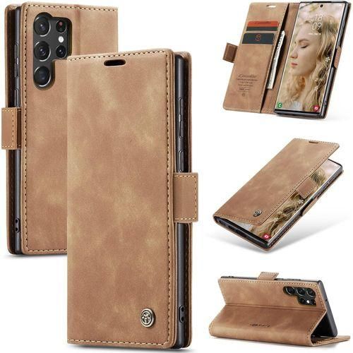 For Samsung Galaxy S22 Ultra Wallet CaseSoft PU Leather Flip with ID Credit Card Slots Holder