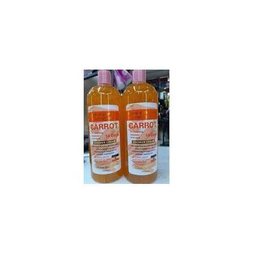 Carrot Magic Whitening Lightening With Kojic Acid Glutathione Shower Cream Gel