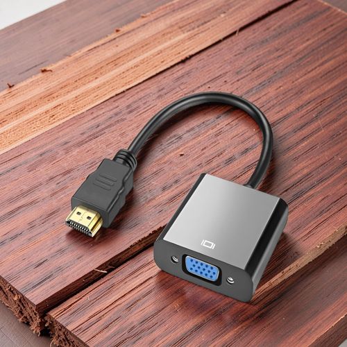 HDMI To VGA Adapter Universal Compatibility For Laptop PC Monitor Projector HDMI