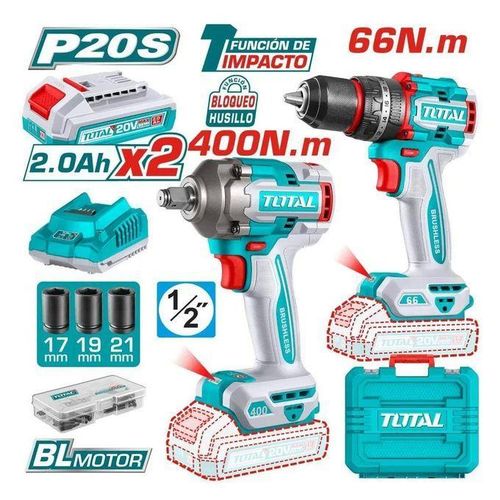 TCKLI20275 Cordless 2 pcs combo kit 20V