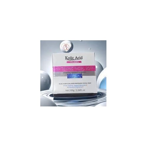 Kojic Acid & Collagen Whitening Facial Soap Cleansing -100g