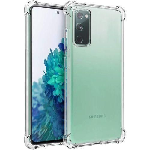 Galaxy S20 FE 5G Case, Crystal Clear Protective Bumper Cover with Reinforced Corners, Shockproof Slim Hybrid Phone Case