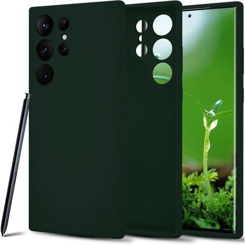 Compatible With Samsung Galaxy S25 Ultra Silicone Case,Soft Touch Premium Liquid Rubber Shockproof Phone Cover,Slim Fit,Camera Protection,Microfiber Lining