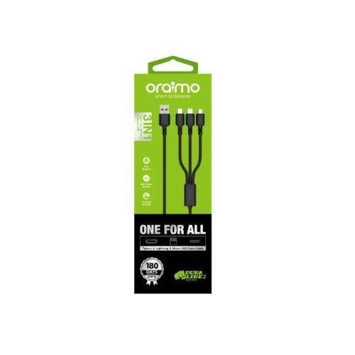 X93 Fast-Charge Cable 1m, Type-C Micro-USB Lightning, Durable & Quick Sync