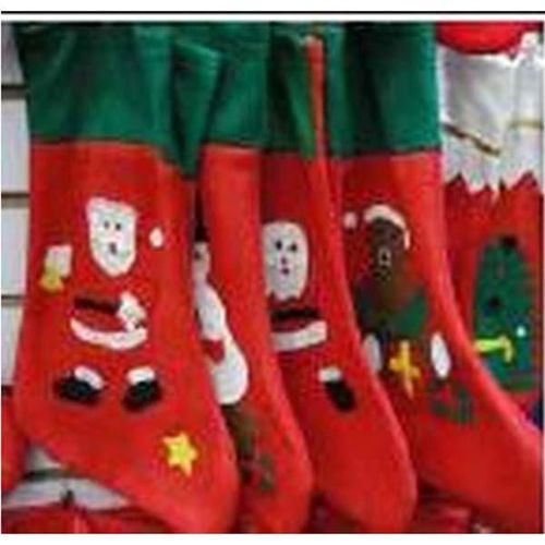 Santa Cloth Socks 20X40Cm