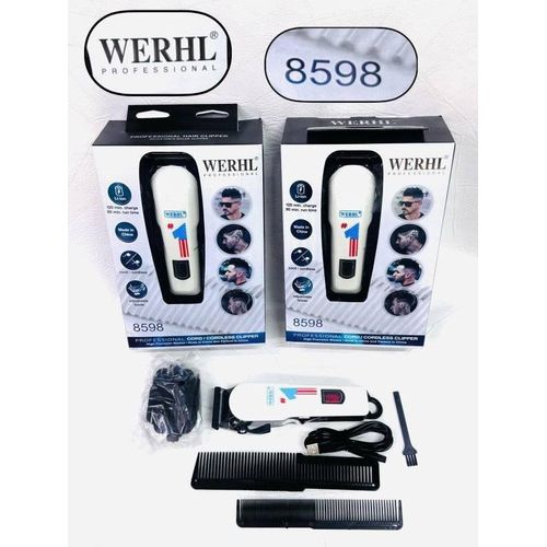 8598 Cordless Professional Prolithium Cordless Rechargeable Hair Clipper/shaving Machine