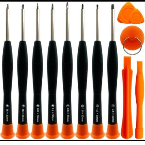 13-piece precision mobile phone and electronics repair tool set