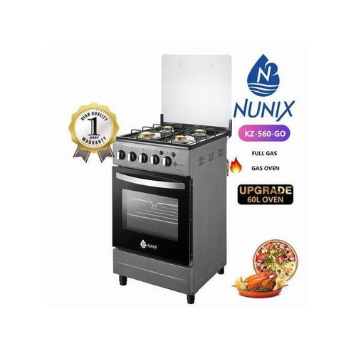Free Standing 4 Gas Burner Cooker With Oven