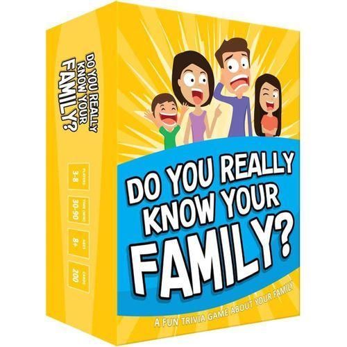 Do You Really Know Your Family-A Fun Family Card Game Filled with Conversation Starters and Challenges