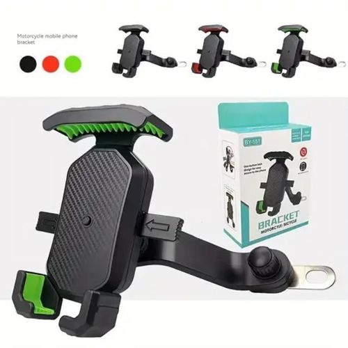 Motorcycle 360-degree phone holder