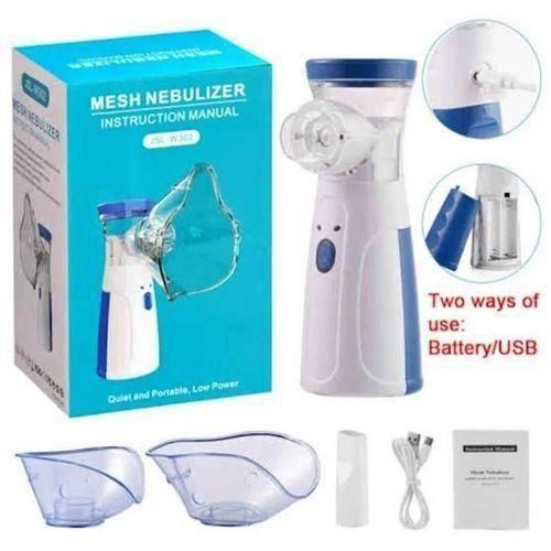 Ultrasonic Home Mesh Portable Handheld Micro-Mesh Nebulizer Steam Aerosol Inhaler Machine Hospital Medical Asthma Atomizer Breathing