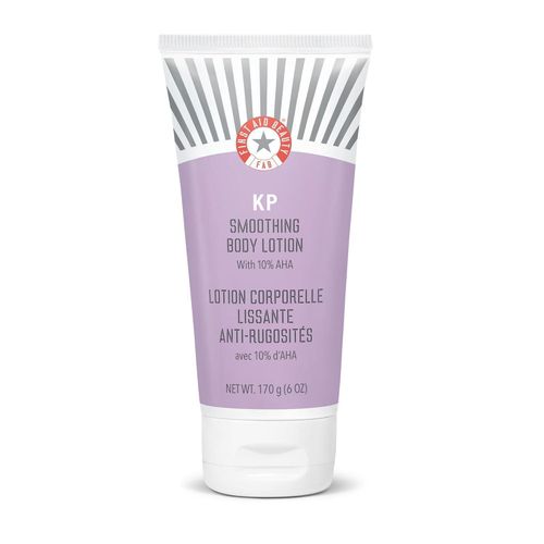 KP Smoothing Body Lotion with 10% AHA, Chemically Exfoliates & Moisturizes with Urea