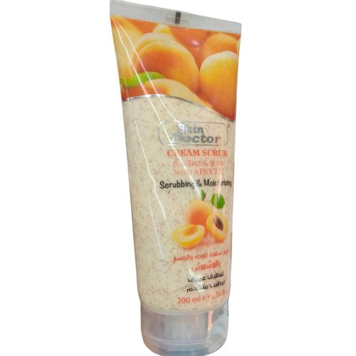 Apricot Cream Scrub For Face Body bc