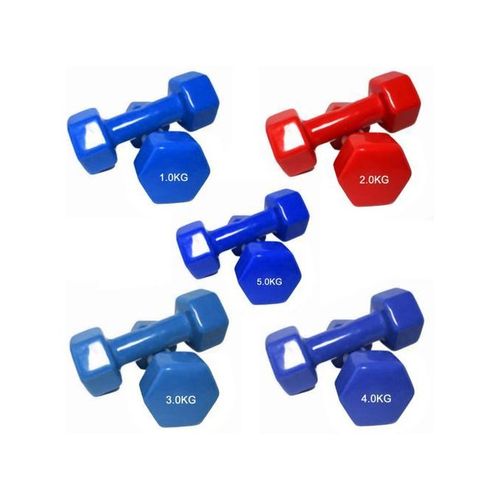 Aerobic Colored Dumbbells 25 Kg
