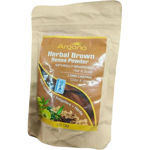 Herbal Brown Henna Powder Naturally Nourishes Hair Scalp Gives A Long Lasting Color Shine With Lawsonia Indigofera Herbs bc