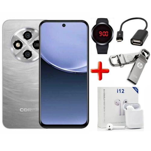 MAGIC 14C MAX, 6.67" INCHES, 5(2+3)GB RAM, 64GB ROM, DUAL SIM, 5000MAH, 13MP - SILVER + FREE GIFTS