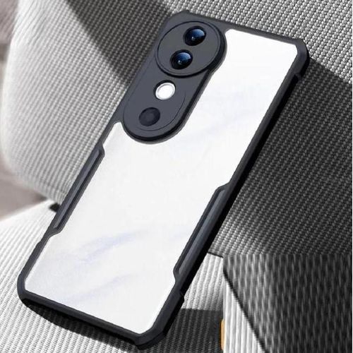 V50 Lite Phone Case, Premium Protective Matte Finish Shockproof Phone Cover with Slim Design and Anti-Slip Grip