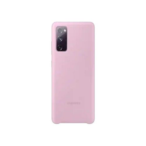 Liquid Silicon case for Samsung S20 soft touch excellent grip and reliable shock absorption-PINK