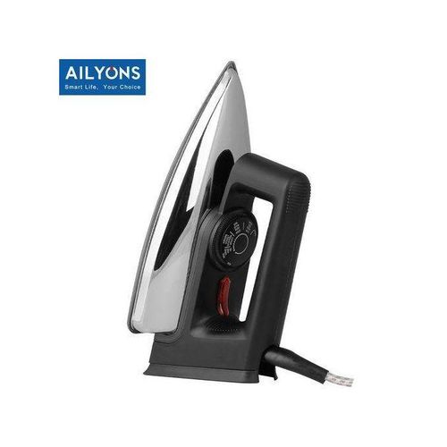 HD-199A Electric Dry Iron Box Silver & Black