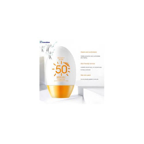 SPF 50 Sunscreen Facial Sunblock ANTI-AGING & MOISTURE UV Face Screen for All Skin Types Oil-Free and Zinc-Oxide Tinted Sunscreen whitening sun block cream-50G