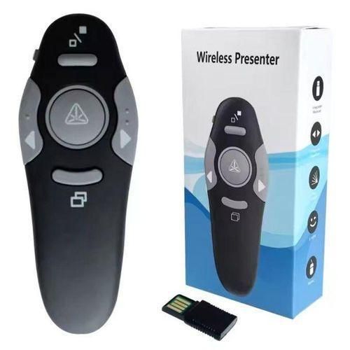 K100 2.4GHz wireless USB portable presentation pen, used for clicking on presentations, with laser remote control function