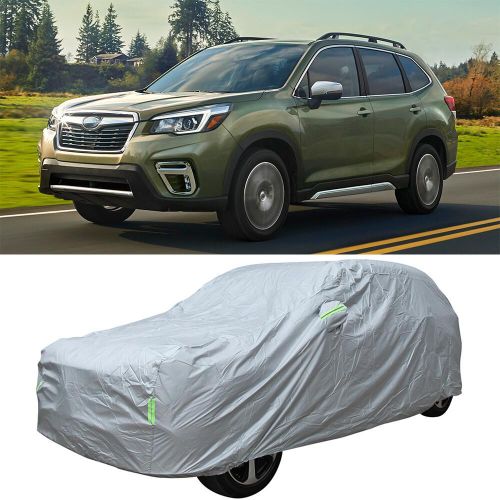 Strong Heavy Duty High Quality Universal Full Body Covers for Subaru Forester Mazda CX-5 Honda CR-V Toyota RAV 4 Nissan X-Trail and other Similar Compact SUVs Cars