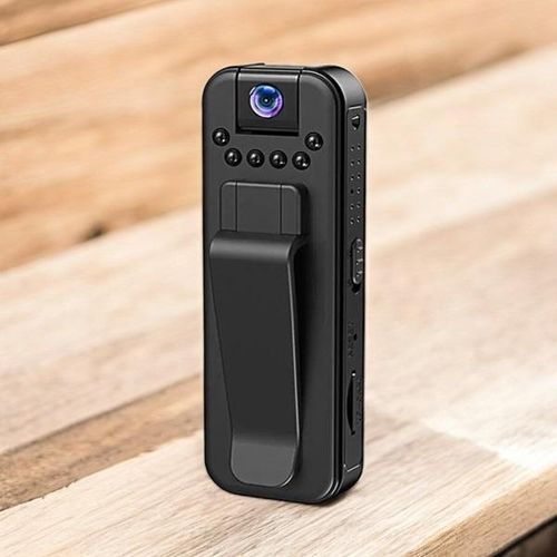 L7 Recorder 1080P Portable Body Worn Camera with Back Clip, Wide Angle View, Night Vision Recording, Compact Size, Large Storage