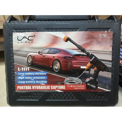 LAICHY Cordless pressure Car washer/washing Machine.Two 48V batteries.