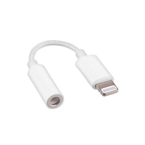 Cable Lightning 3.5mm Audio Adapter - White