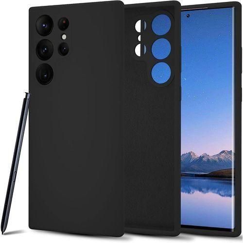 Samsung Galaxy S24 Ultra Silicone Case,Soft Touch Premium Liquid Rubber