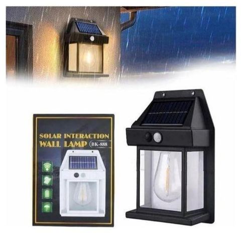 Solar interaction Wall lamp