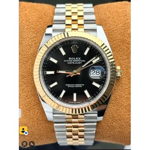 Date just yellow Gold classic perpetual date just for men