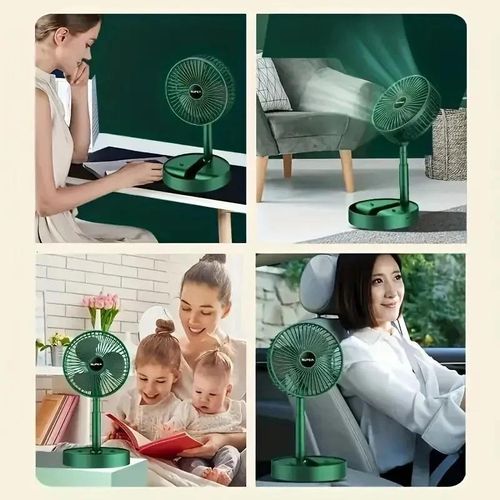 Desktop foldable fan,