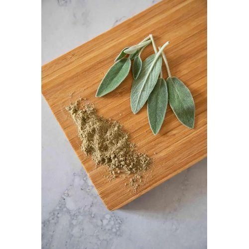 Pure Sage Powder – 100% Natural & Organic Herb Aromatic Culinary and Medicinal Spice Supports Digestion, Memory & Immunity Perfect for Tea, Seasoning, and Natural Healing