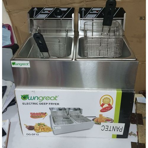 6L+ 6L Commercial Double Deep Fryer