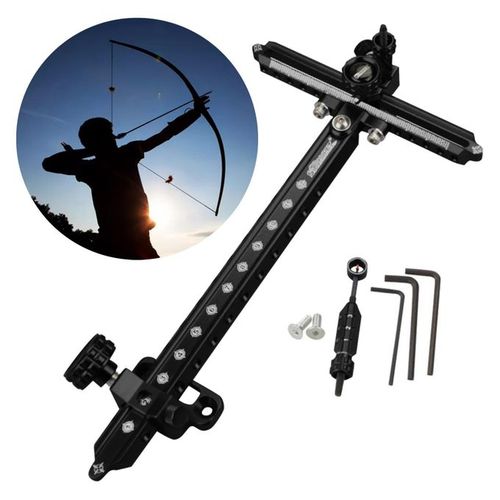 Archery Recurve Bow Sight 9inch Adjustable Target