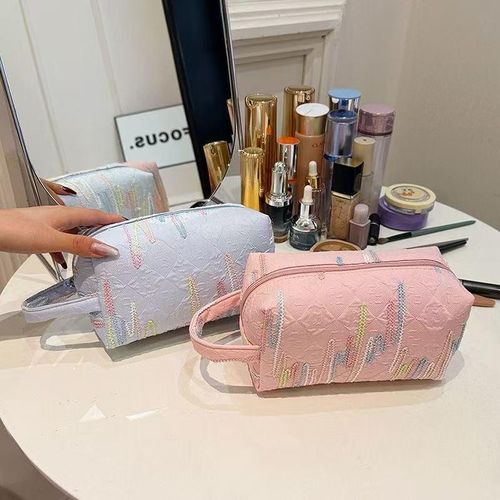 Toiletry Cosmetics Bag - Pink