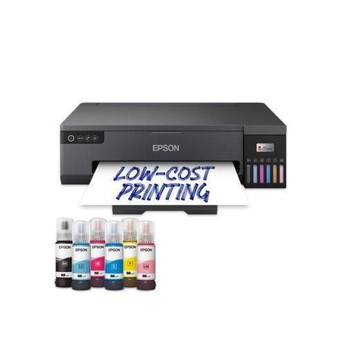 EcoTank L18050 A3 Ink Tank Photo Printer – 6-Color Dye Ink, Borderless A3+ Printing, Micro Piezo, USB 2.0, Wi-Fi & Wi-Fi Direct, Ideal for Photos & Posters, 1-Year Warranty
