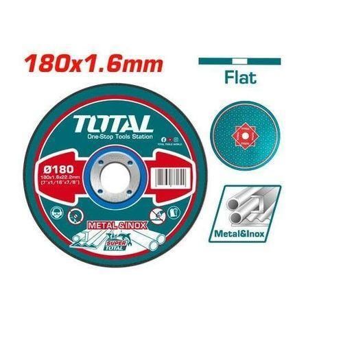 TOTAL 7 inch (180mm) Abrasive Metal Cutting Disc – TAC2161801