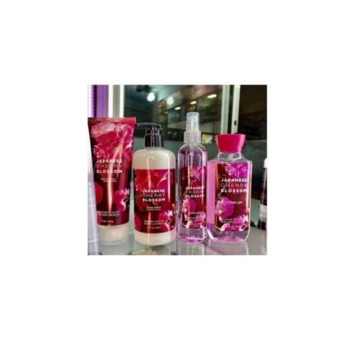 Body Luxuries Japanese Cherry Blossom Body Care 4 in 1 set
